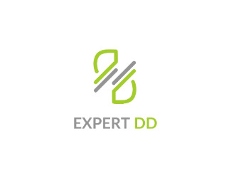 Projekt graficzny logo dla firmy online Expert DD